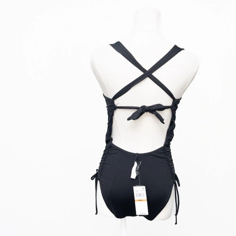 Soluna.‎ Shirr Delight One Piece Swimsuit. - Picture 4 of 12